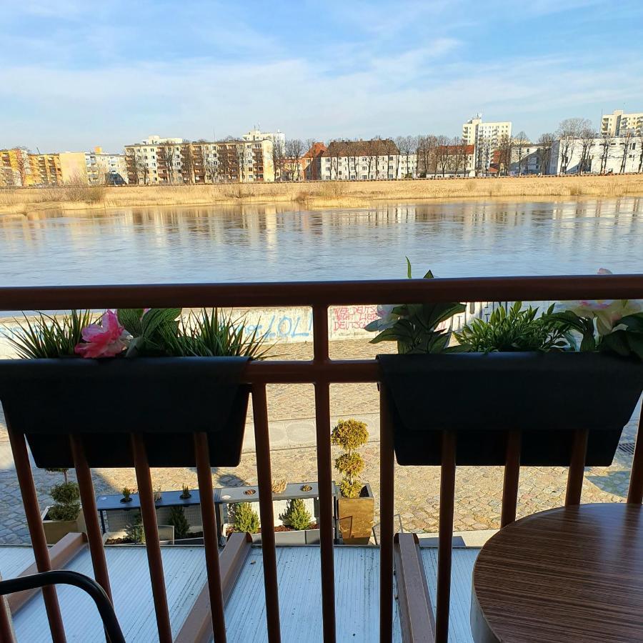 Pension Oderblick Франкфурт/Одер Экстерьер фото