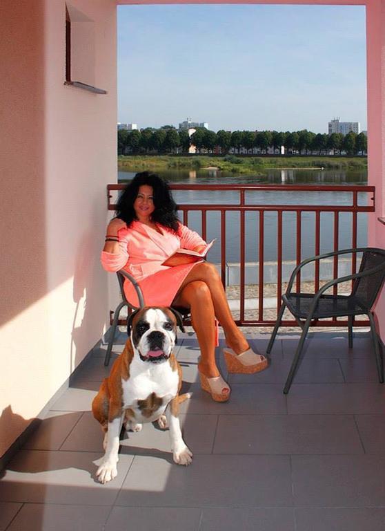 Pension Oderblick Франкфурт/Одер Экстерьер фото